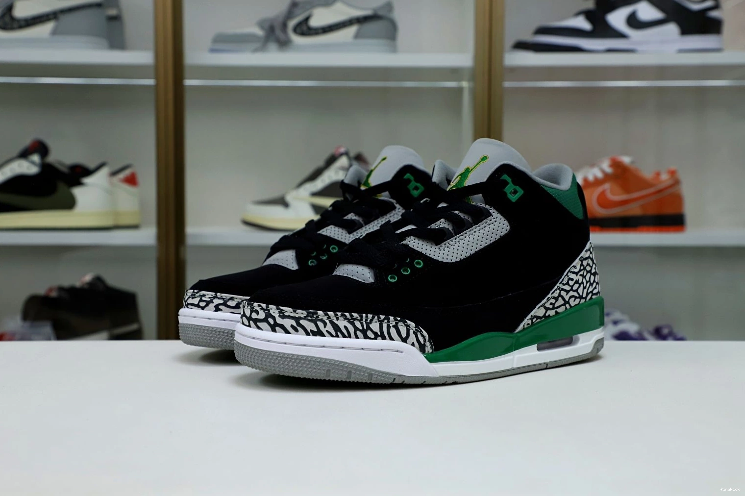 JORDAN PINE AIR GREEN 3 0107